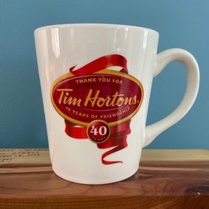 Tim Hortons 2004 Limited Edition 40th Anniversary Mug No. 004.